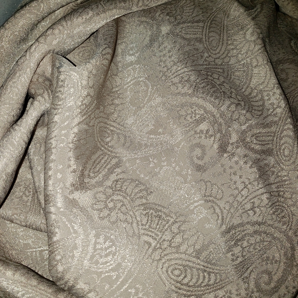 Elegant Paisley Patterned Fabric